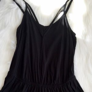 Express navy blue romper